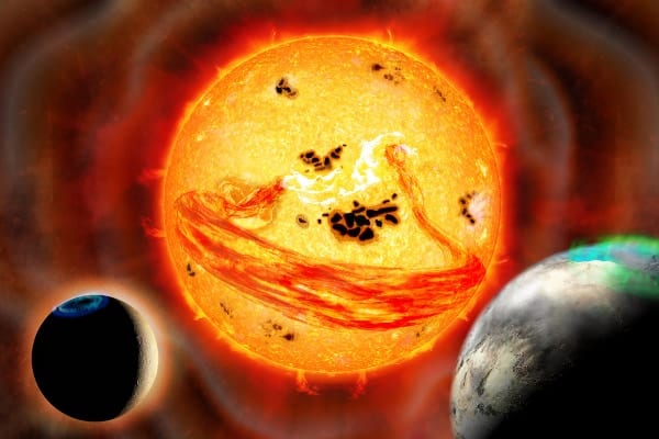 太陽型星から宇宙災害「スーパーフレア」の詳しい様子を初検出　太陽系でも発生する恐れ