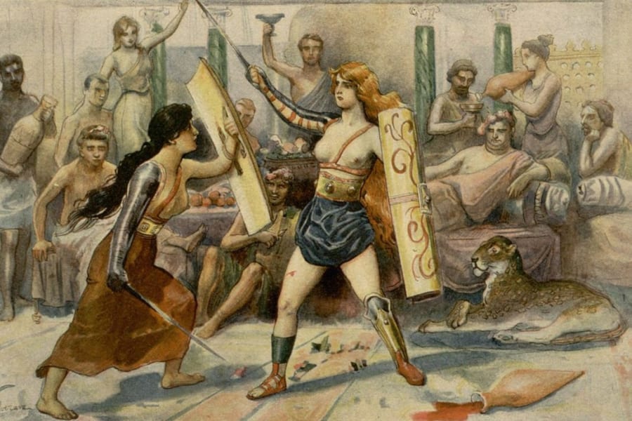 古代ローマのグラディエーターには「女戦士」が存在した