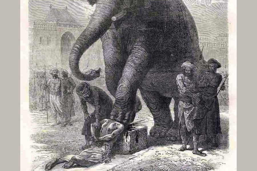 人類の黒歴史ー「ゾウ」を使った残虐な処刑法