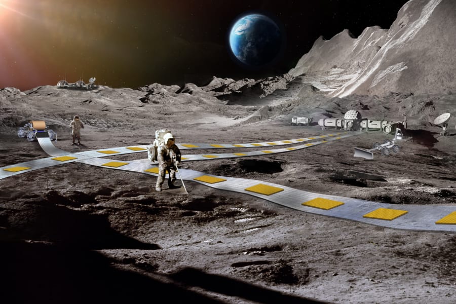 NASAが提案！浮遊式レールによる月面の鉄道プロジェクト