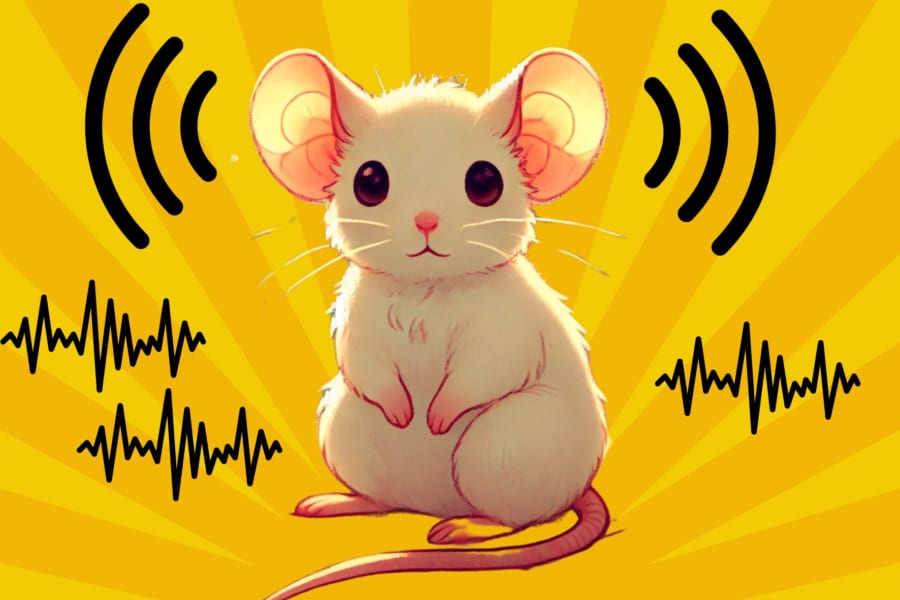 音で世界を把握する！遺伝子の組み換えでスーパーヒーローのようなマウスを作成